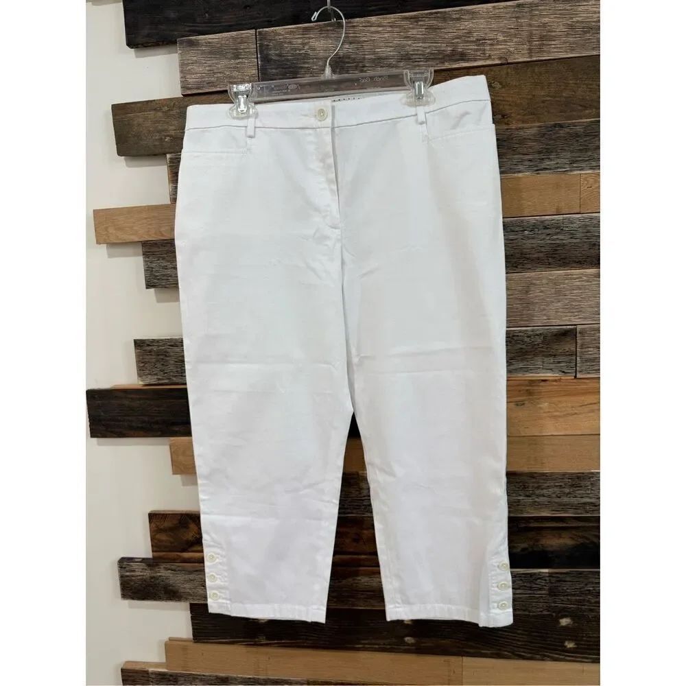 Talbots perfect skimmer dropped pants sz 12 or L